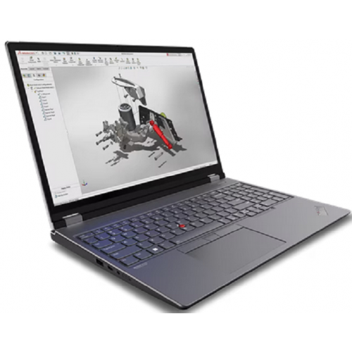 Laptop Lenovo ThinkPad P16 Gen2, Intel Core i9-13980HX, 16inch, RAM 32GB, SSD 1TB, nVidia RTX A4000 12GB, Windows 11 Pro, Storm Grey