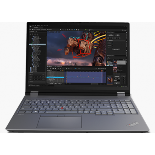 Laptop Lenovo ThinkPad P16 Gen 2, Intel Core i9-13980HX, 16inch, RAM 32GB, SSD 1TB, nVidia RTX 3500 12GB, Windows 11 Pro, Storm Grey