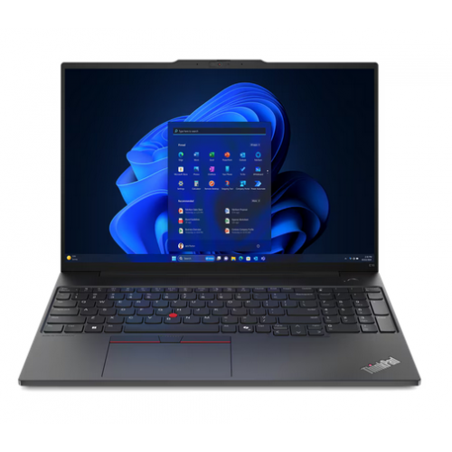 Laptop Lenovo ThinkPad E16 Gen 2, AMD Ryzen 5 7535HS, 16inch, RAM 16GB, SSD 512GB, AMD Radeon 660M, Windows 11 Pro, Black