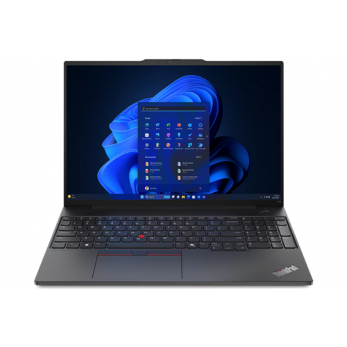 Laptop Lenovo ThinkPad E16 Gen 2, Intel Core Ultra 5 125U, 16inch, RAM 16GB, SSD 512GB, Intel Graphics, Windows 11 Pro, Graphite Black