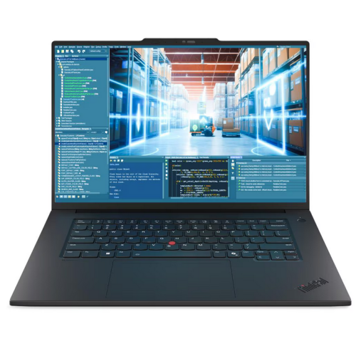 Laptop Lenovo ThinkPad P1 Gen 8, Intel Core Ultra 9 285H, 16 inch, RAM 64GB, SSD 2TB, nVidia RTX PRO 2000 8GB, Windows 11 Pro, Black, 21Q8000FRI