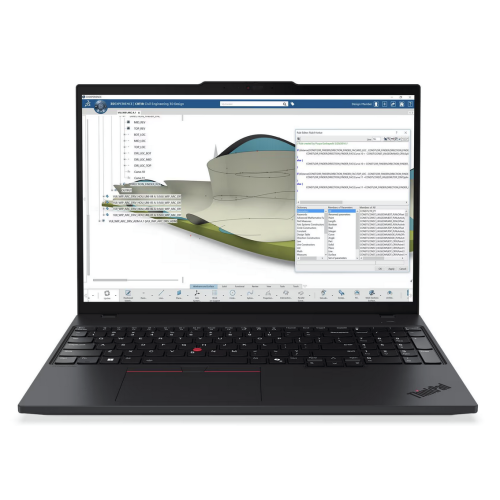 Laptop Lenovo ThinkPad P16s Gen 4, AMD Ryzen AI 7 PRO 350, 16 inch Touch, RAM 64GB, SSD 2TB, AMD Radeon 860M Graphics, Windows 11 Pro, Black