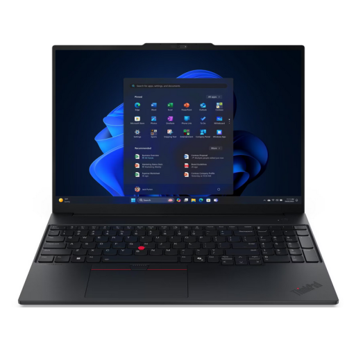 Laptop Lenovo ThinkPad E16 Gen 3, Intel Core Ultra 5 226V, 16 inch, RAM 16GB, SSD 512GB, Intel Arc 130V, No OS, Black