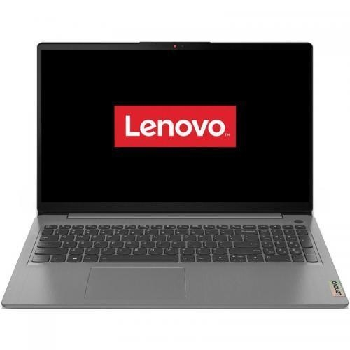 Laptop Lenovo IdeaPad 3 15ITL6, Intel Core i5-1155G7, 15.6inch, RAM 8GB, SSD 512GB, Intel Iris Xe Graphics, No OS, Arctic Grey, 82H80323RM
