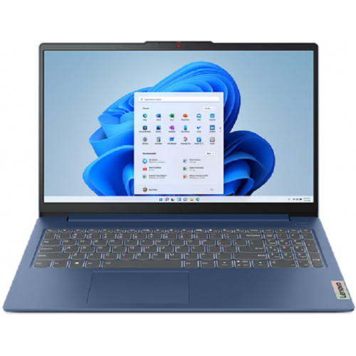 Laptop Lenovo IdeaPad Slim 3 15ABR8, AMD Ryzen 5 5625U, 15.6 inch, RAM 8GB, SSD 512GB, AMD Radeon Graphics, No OS, Abyss Blue