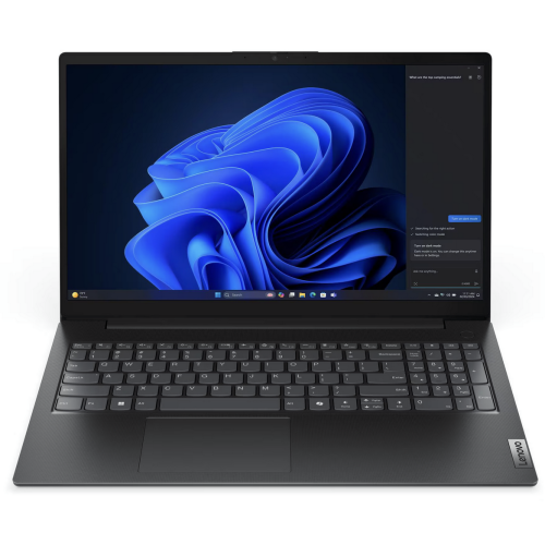 Laptop Lenovo V15 G5 IR, Intel Core i3-1315U, 15.6 inch, RAM 8GB, SSD 256GB, Intel UHD Graphics, Windows 11 Pro Educational, Business Black