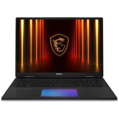 Laptop MSI Titan 18 HX AI A2XWJG, Intel Core Ultra 9 285HX, 18 inch, RAM 64GB, SSD 3 x 2TB, nVidia GeForce RTX 5090 24GB, Windows 11 Pro, Core Black