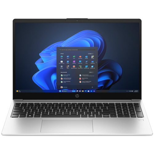 Laptop HP 250R G10, Intel Core 5 120U, 15.6 inch, RAM 16GB, SSD 512GB, Intel Graphics, Free DOS, Turbo Silver, B3AF9AT-ABB