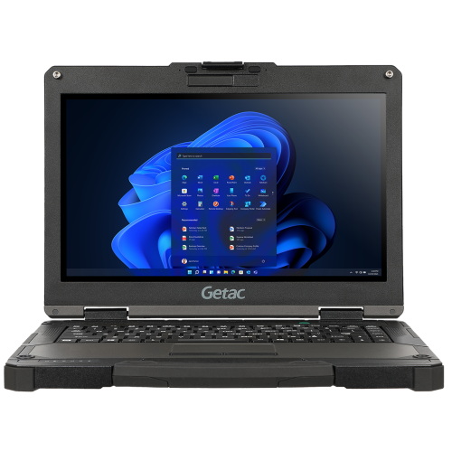 Laptop Getac B360 G2 BS7166B3B4GX, Intel Core i7-1260P, 13.3 inch Touch, RAM 16GB, SSD 512GB, Intel Iris Xe Graphics, 4G, Windows 11 Pro, Black