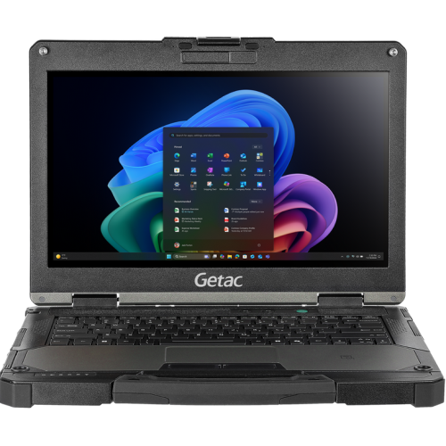 Laptop Getac B360 G3, Intel Core Ultra 5 225H, 13.3 inch Touch, RAM 16GB, SSD 256GB, Intel Arc 130T, Layout DE, Windows 11 Pro, Black-Grey