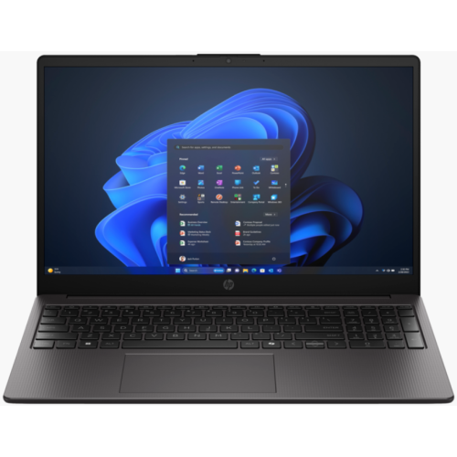 Laptop HP 250R G10, Intel Core 5 120U, 15.6 inch, RAM 16GB, SSD 512GB, Intel Graphics, Windows 11 Pro, Dark Ash Silver