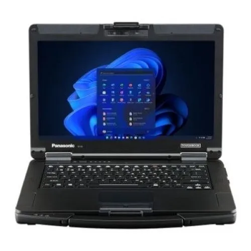 Laptop Panasonic ToughBook 55 MK3, Intel Core i5-1345U, 14 inch Touch, RAM 16 GB, SSD 512 GB, Intel Iris Xe Graphics, Layout US, Windows 11 Pro, Black-Grey