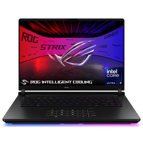 Laptop ASUS ROG Strix SCAR 16 MiniLED (2025) G635LW-RW068, Intel Core Ultra 9 275HX, 16 inch, RAM 32 GB, SSD 2 TB, nVidia GeForce RTX 5080 16 GB, No OS, Off Black