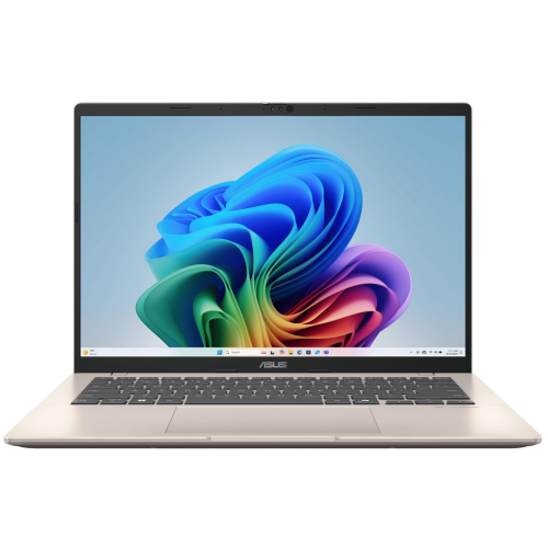 Laptop ASUS Vivobook 14 M1407KA-LY186W, AMD Ryzen AI 5 330, 14 inch, RAM 16GB, SSD 1TB, AMD Radeon 820M, Windows 11, Platinum Gold