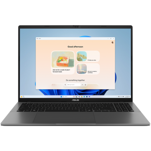 Laptop ASUS Vivobook S16 M3607HA-RP007, AMD Ryzen 7 260, 16 inch, RAM 16 GB, SSD 1 TB, AMD Radeon 780M, No OS, Matte Gray