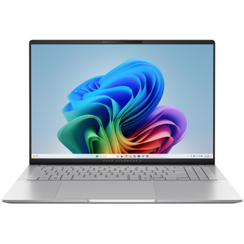 Laptop ASUS Vivobook S16 OLED M5606KA-RI035, AMD Ryzen AI 7 350, 16 inch, RAM 24GB, SSD 1TB, AMD Radeon 860M, No OS, Cool Silver