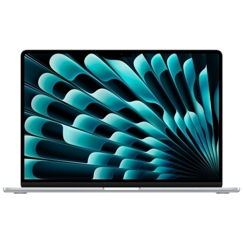 Laptop Apple MacBook Air 15 with Liquid Retina (2025), Apple M4 Deca Core, 15.3 inch, RAM 16GB, SSD 512GB, Apple M4 10-core Graphics, Int KB, macOS Sequoia, Silver, MW1H3RO-A