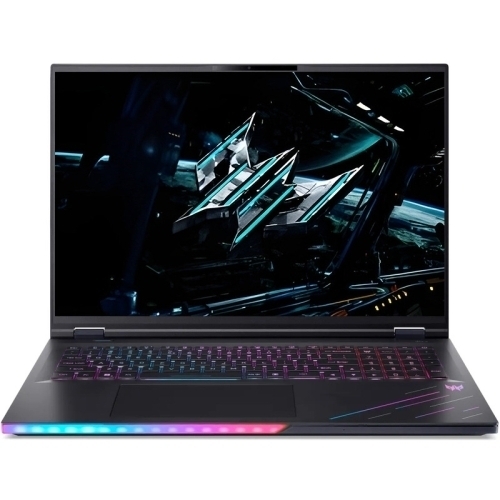 Laptop Acer Predator Helios 18 AI PH18-73-906Y, Intel Core Ultra 9 275HX, 16 inch, RAM 32GB, SSD 1TB, nVidia GeForce RTX 5080 16GB, No OS, Abyssal Black