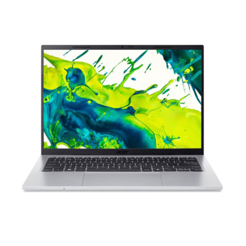 Laptop Acer Aspire Go 14 AG14-72P-3001, Intel Core i3-1305U, 14 inch, RAM 16GB, SSD 512GB, Intel UHD Graphics, No OS, Pure Silver