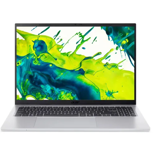 Laptop Acer Aspire Go 16 AG16-71P-529A, Intel Core 5 120U, 16 inch, RAM 16GB, SSD 1TB, Intel Graphics, No OS, Pure Silver