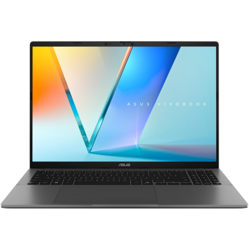 Laptop ASUS Vivobook S16 S3607CA-SH142, Intel Core 7 255H, 16 inch, RAM 16GB, SSD 1TB, Intel Arc 140T Graphics, No OS, Matte Gray