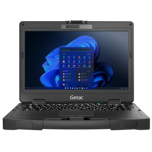 Laptop Getac S410 G5, Intel Core i5-1340P, 14 inch, RAM 16GB, SSD 512GB, Intel Iris Xe Graphics, Layout DE, Windows 11 Pro, Black