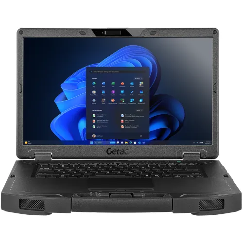 Laptop Getac S510AD, AMD Ryzen AI 5 340, 15.6 inch, RAM 16GB, SSD 256GB, AMD Radeon 840M, Layout DE, Windows 11 Pro, Black, SX176A34SDXX