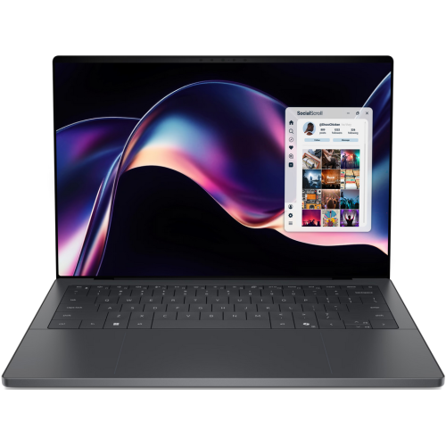 Laptop Dell XPS 14 DA14260, Intel Core Ultra X7 358H, 14 inch Touch, RAM 32GB, SSD 2TB, Intel Arc B390, Windows 11 Pro, Graphite