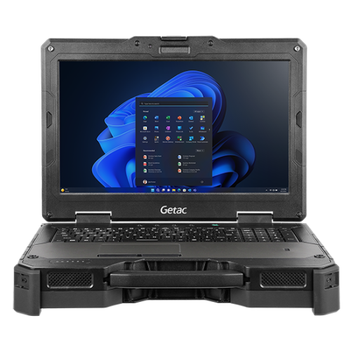 Laptop Getac X600 Pro, Intel Core i7-11850HE, 15.6 inch, RAM 16GB, SSD 512GB, Intel UHD Graphics, Layout GR, Windows 11 Pro, Black