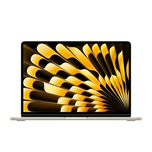 Laptop Apple MacBook Air 13 with Liquid Retina (2025), Apple M4 Deca Core, 13.6 inch, RAM 16GB, SSD 512GB, Apple M4 10-core Graphics, US KB, macOS Sequoia, Starlight